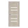 Межкомнатная дверь Эко Шпон Porta X Порта-30 Cappuccino Veralinga СТ-Magic Fog 200*90