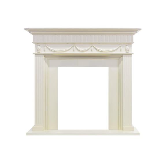 Каминокомплект Corfu - Слоновая кость с очагом Aspen Gold #2