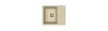 Кухонная мойка из искусственного камня Uperwood Econ UPD-201-002, прямоугольная, бежевая матовая