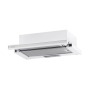 Krona steel Kamilla 600 Glass White вытяжка кухонная