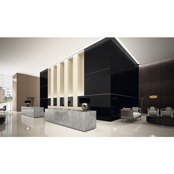 Лист МДФ Alvic Luxe Чёрный (Negro) арт. ALV0003, 2750 x 1240 x 18 мм, глянец #2 Лист МДФ Alvic Luxe Чёрный (Negro) арт. ALV0003, 2750 x 1240 x 18 мм, глянец #2