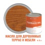 Масло для террас, деревянной мебели и детских площадок ProfiPaints Silver Terrace Oil 4.5 л, Дуб