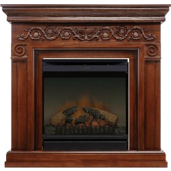Каминокомплект Athena - Темный дуб с очагом Gannon DF2010-EU