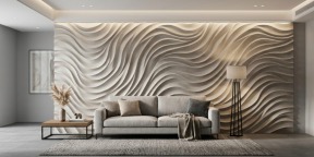 3D панели для стен: виды, материалы и особенности монтажа