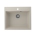 Мойка для кухни кварцевая Ulgran Quartz Forte 580-02, лён