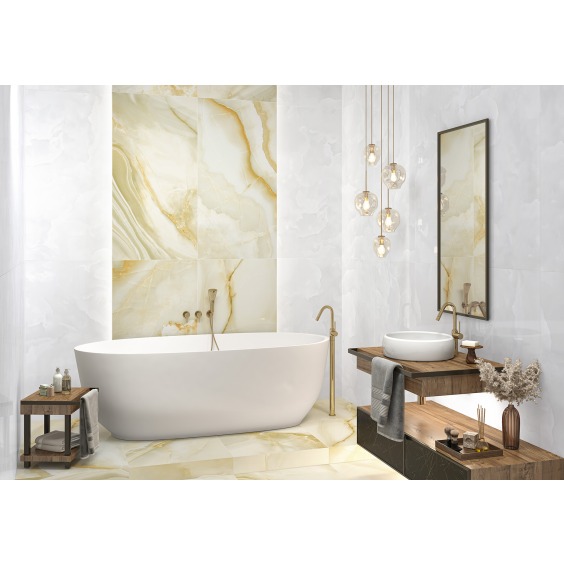 LCM 60120ICO00P Ice Onyx Керамогранит полированный 600*1200 (2 шт в уп/53,28  м в пал)  #2