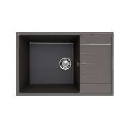 Мойка для кухни кварцевая Ulgran Quartz Prima 760-09, асфальт
