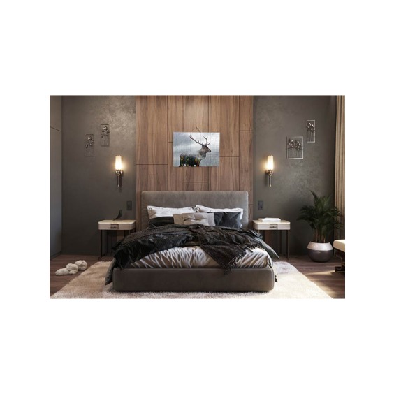 Картина "Экспозиция Олень 1" 70х50 см #3