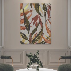 Картина на стену большая на холсте интерьерная "Листья Нарнии", размер 45х30 см