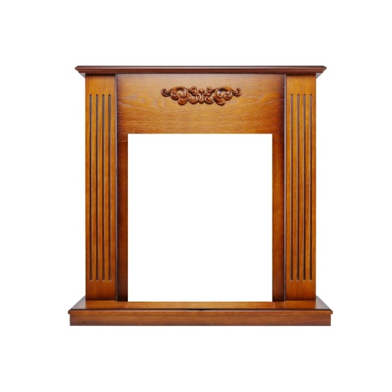 Каминокомплект Lumsden - Дуб антик с очагом Fobos FX Brass #2