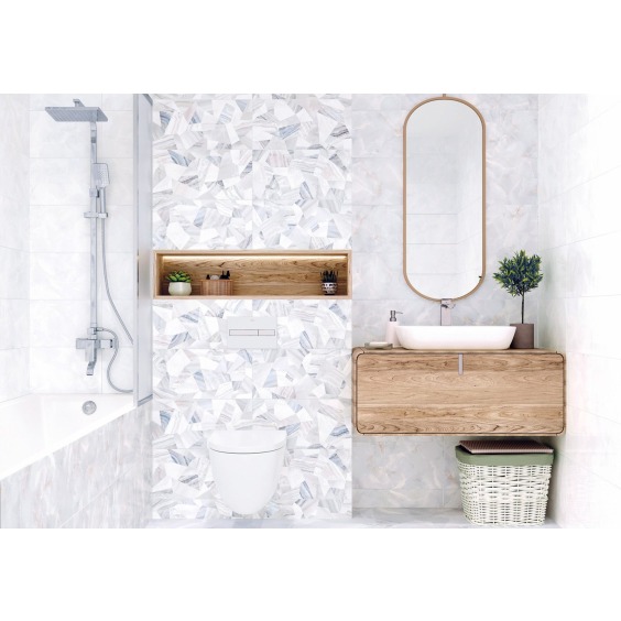 TWU09BGM017 плитка облицовочная Alma Ceramica Bergamo 249*500 (12 шт в уп/80,676 м в пал) #3