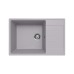 Мойка для кухни кварцевая Ulgran Quartz Prima 760-04, платина