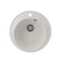 Мойка для кухни кварцевая Ulgran Quartz Nora 485-01, жасмин