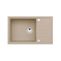 Alveus Intermezzo 130 Granital Beige-G55 780X480X200 1X кухонная мойка