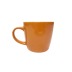 Кружка для чая керамическая глянцевая Smile 330мл, Оранжевый