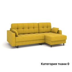 Диван Rivalli Орлеан с оттоманкой, категория ткани 0