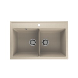 Мойка для кухни кварцевая Ulgran Quartz Ruma 780-03, десерт