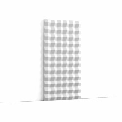 Декоративная 3D панель W115 Slope Orac из полиуретана, 2000х250х23 мм