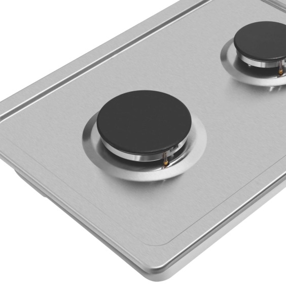 Варочная панель газовая Meferi MGH302IX Light #8