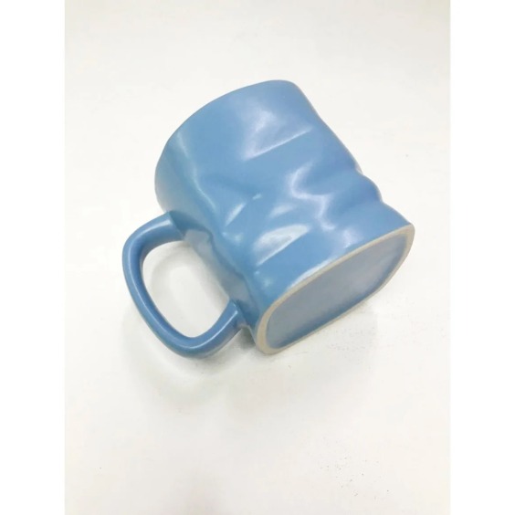 Кружка для чая керамическая глянцевая Berg 400мл, Синий (6шт) #4