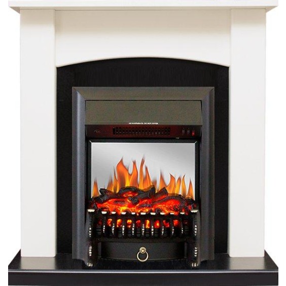 Каминокомплект Baltimore - Слоновая кость, черный с очагом Fobos FX M Black #1