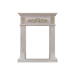 Портал Dimplex Marseille - Белый дуб, патина золото