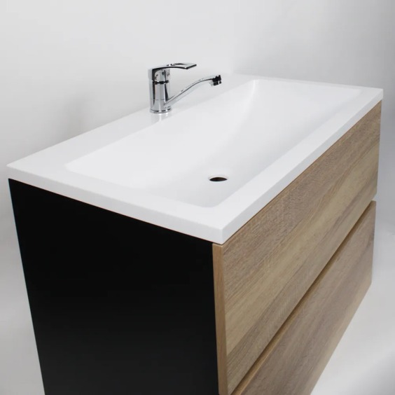 Раковина для ванной Uperwood Self 80х45х15 см, белая глянцевая #5