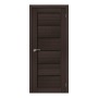Межкомнатная дверь Эко Шпон Porta X Порта-22 Wenge Veralinga СТ-Black Star 200*90