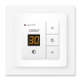 Терморегулятор CALEO 720 с адаптерами, встраиваемый цифровой, 3,5 кВт Белый