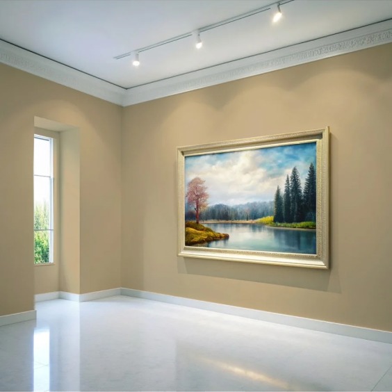 Краска водоэмульсионная для стен и потолков износостойкая матовая Profipaints Silver Interior Vision 2.7л, Капучино #3