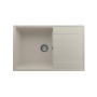 Мойка для кухни кварцевая Ulgran Quartz Prima 780-02, лён