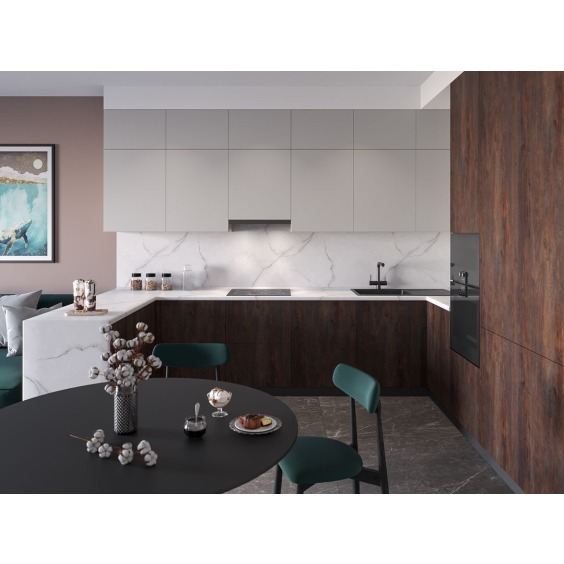 Компакт-плита HPL Form and Style Мрамор Ольхон FS125 S1, 3050 x 1320 x 12 мм #2