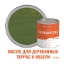 Масло для террас, деревянной мебели и детских площадок ProfiPaints Silver Terrace Oil 0.9 л, Лето