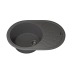 Кухонная мойка кварцевая Uperwood Quartz UPD-02-03, овальная, серая