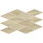 Мозаика Charme Advance Travertino Romano Mosaico Diamond 28x48 (Italon)