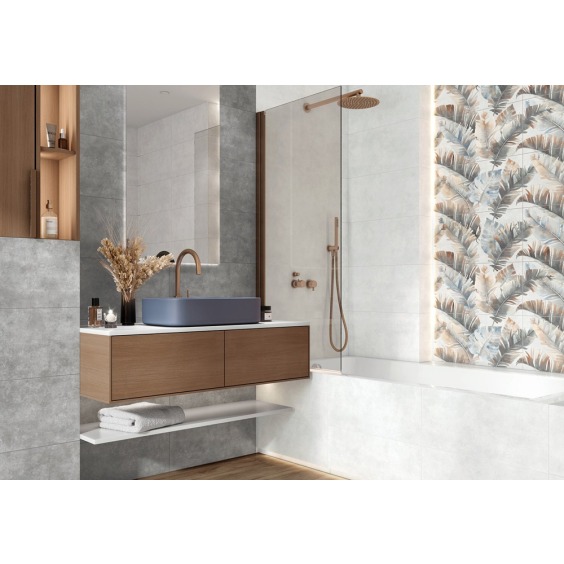 TWA3060GRE17 Настенная облицовочная плитка Alma Ceramica Greta 300*600 (11 шт в уп/63,36 м в пал) #2