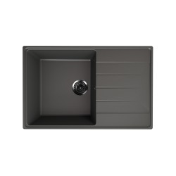 Мойка для кухни кварцевая Ulgran Quartz Prima 780-09, асфальт