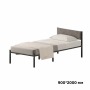 Комплект кровать Лофт 90х200 черный vel RS-15 90