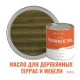 Масло для террас, деревянной мебели и детских площадок ProfiPaints Silver Terrace Oil 0.9 л, Оливка
