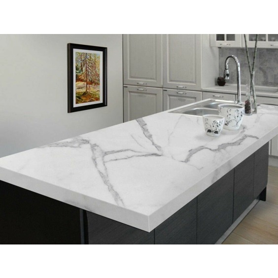 Столешница «Скиф» Гранит белый глянец арт. 327, 3000 x 600 x 16 мм #2 Столешница «Скиф» Гранит белый глянец арт. 327, 3000 x 600 x 16 мм #2