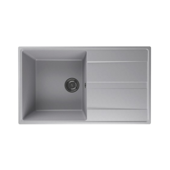 Мойка для кухни кварцевая Ulgran Quartz Prima 850-04, платина #1