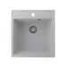Кухонная мойка Ulgran Quartz Forte 460 квадратная-04 Платина