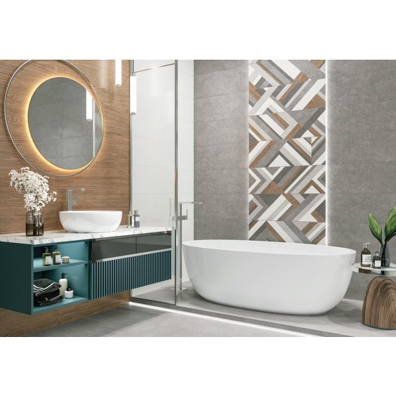 TWU3090STO40R Настенная облицовочная плитка Alma Ceramica Stereo 300*900 (5 шт в уп/54  м в пал) #2