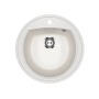 Мойка для кухни из искусственного камня Ulgran U-603-341, ультра-белый