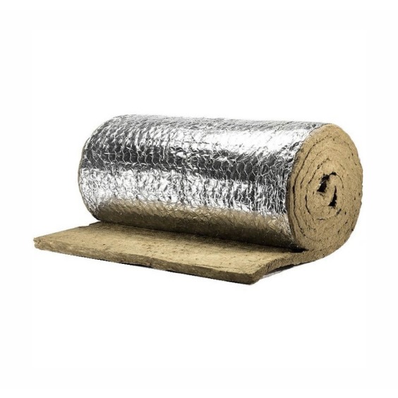 Утеплитель Rockwool Вайред Мат 105 Кашированный фольгированный 2000х1000х90 мм #1
