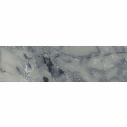 Кромка пластиковая с клеем «Скиф» Оникс тёмный графит глянец арт. 092, 3000 x 50 мм