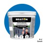Грунт-краска BRAITON paint ВД антикоррозийное покрытие по металлу, синяя, 6 кг