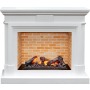 Каминокомплект Coventry - Белый / Кирпич с очагом Cassette 600 NH