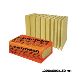 Утеплитель Тизол Евро-Вент 70 1200х600х150 мм, 2 шт. уп
