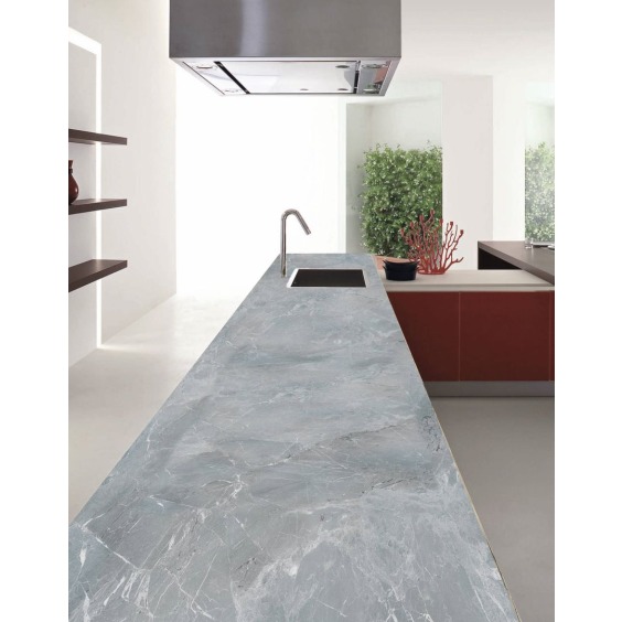 Столешница Form and Style Лацио серо-голубой FS121 S7, 3000 x 1200 x 38 мм #2